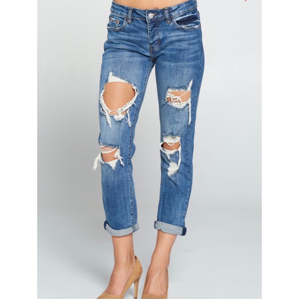 Medium Wash I&M Sweetheart Jeans